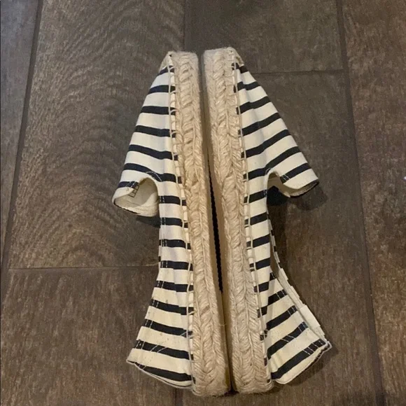 Striped Espadrille Flats - Picture 5 of 7